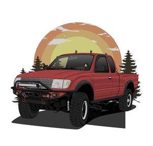 Old Man Old Truck