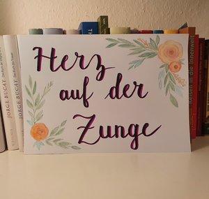 Herz auf der Zunge