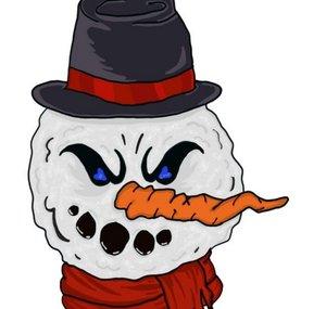 Scary Snowman TV