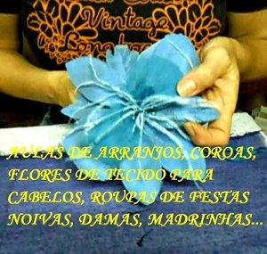 Edirlene Aulas de Flores de Tecido