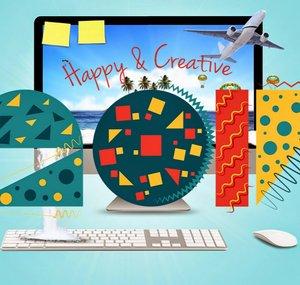 SNS Fishing Happy Creative