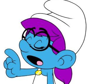little smurfs eat ivy