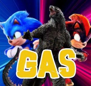Godzilla And Sonic (ゴジラとソニック)