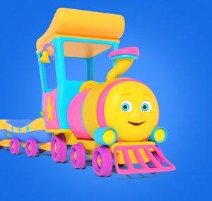 Huffy Puffy Train Portugués - Canção infantil