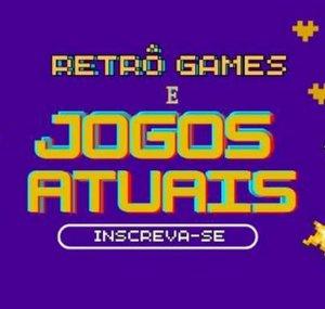 RETRO GAMES e JOGOS ATUAIS
