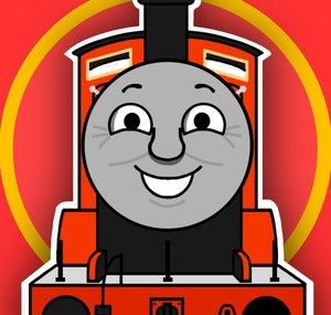 Shiny Red Engine