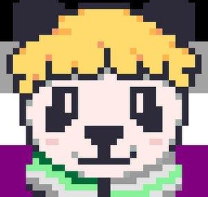 Blond Panda