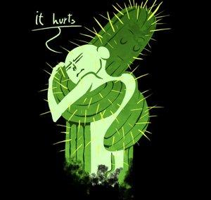 Hugging Cactus