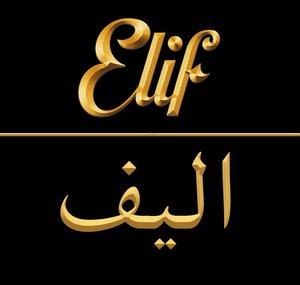 Elif in Persian