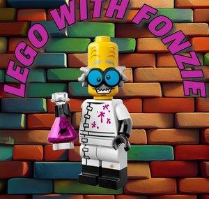 LEGO WITH FONZIE
