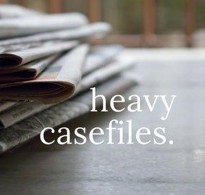 heavy casefiles.