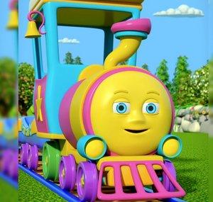 Huffy Puffy Train - Nursery Rhymes and Kids Songs 