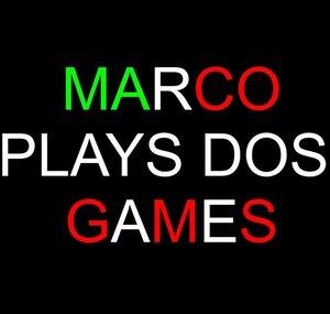 MARCO PLAYS DOS GAMES