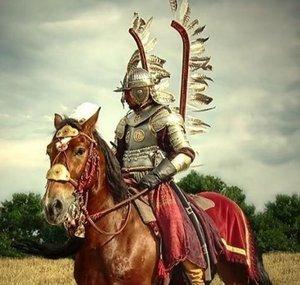 An Arriving Winged Hussar