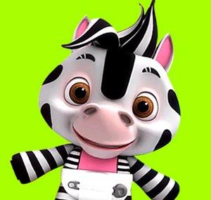 Zebra Nursery Rhymes - Kids Song and Cartoons