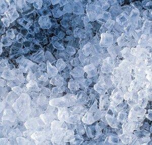 chewing ice