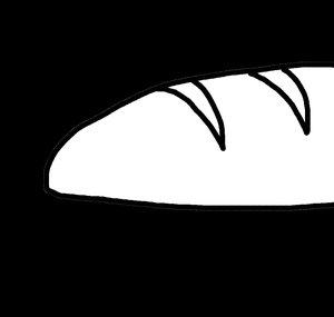 Baguette salée