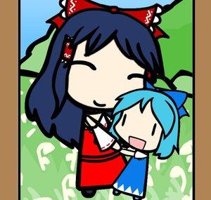 Reimu and Cirno