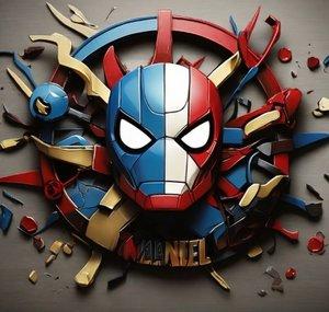 Cartoon Marvel Dc 