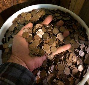 Pats Piling Pennies