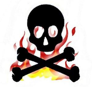 Fire Skull