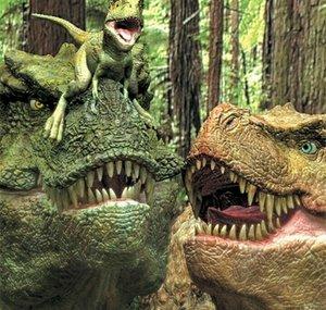 Speckles and Blue eyes the tarbosaurus