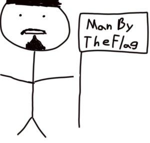 ManByTheFlag