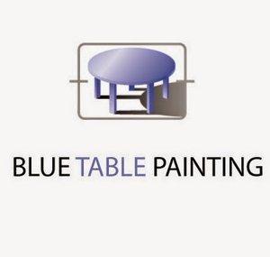 Blue Table Painting