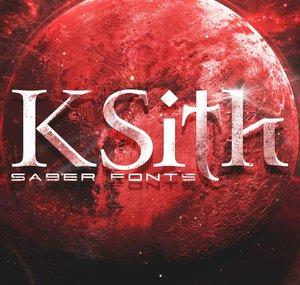 KSith Saber Fonts