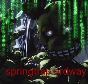 Springtrap Ordway and fnaf and scp
