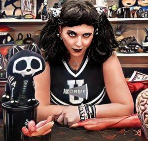 Sally The Zombie Cheerleader