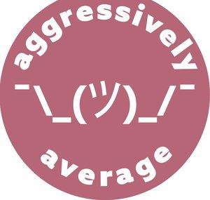 aggressively average skateboarding