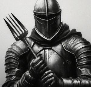 Knight With A Fork