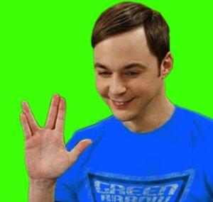 Sheldors geniale Green Screen Sammlung
