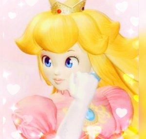 Peach Flower heart