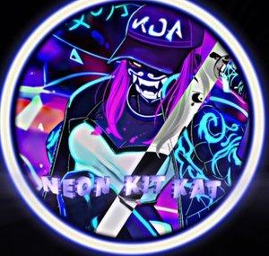 Neon kit Kat