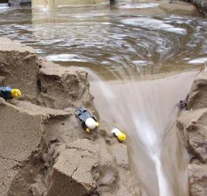 Water, sand and Lego!