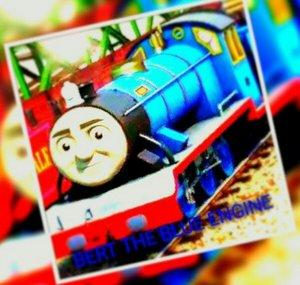 Bert the blue engine