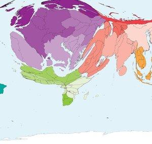 interesting maps of the world