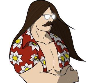 Moustached Villain