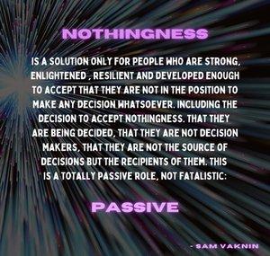 Nothingness: Antidote to Narcissism