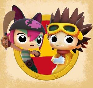 Pirata y Capitano en español
