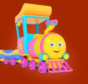 Huffy Puffy Train Ukraine - дитячі рими мультики