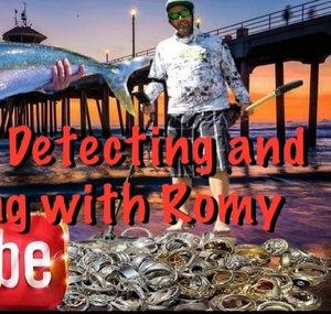 Metal Detecting & Fishing With Romy
