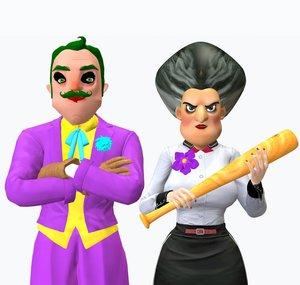 Scary Teacher Friends
