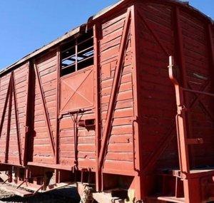 A Train In A Garage In Spain!