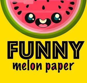 Funny Melon Paper