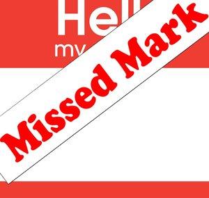 Missed Mark