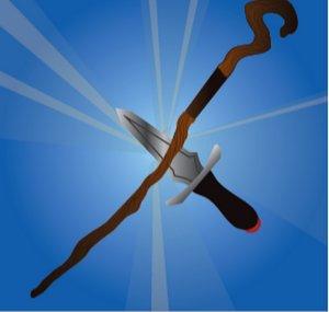 Staff and Dagger