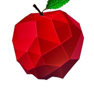 red apple